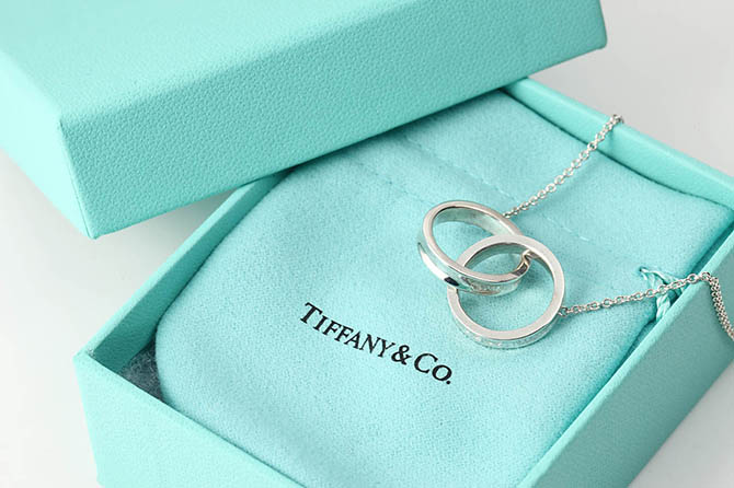 送料無料】 TIFFANY & Co. 1837 インターロッキング サークル ペンダント（M） 並行輸入品