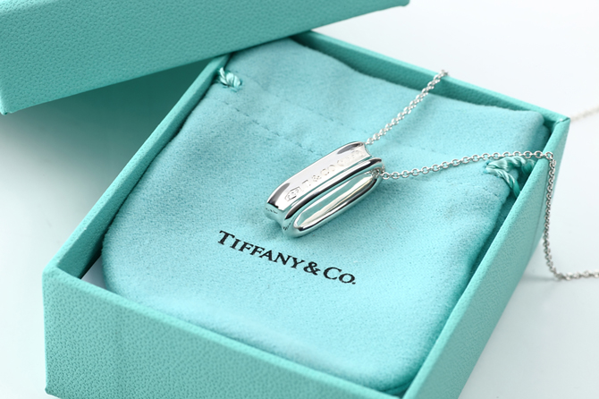 【希少】ティファニー　ループクッションネックレス　廃盤　Tiffany