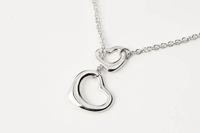 TIFFANY & Co. ［ティファニー］ ダブル オープン ハート