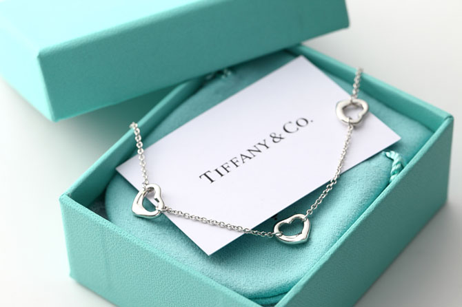 TIFFANY & Co. ［ティファニー］ スリー オープンハート ネックレス